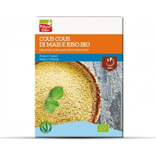 COUS COUS MAIS E RISO GR 500
SENZA GLUTINE