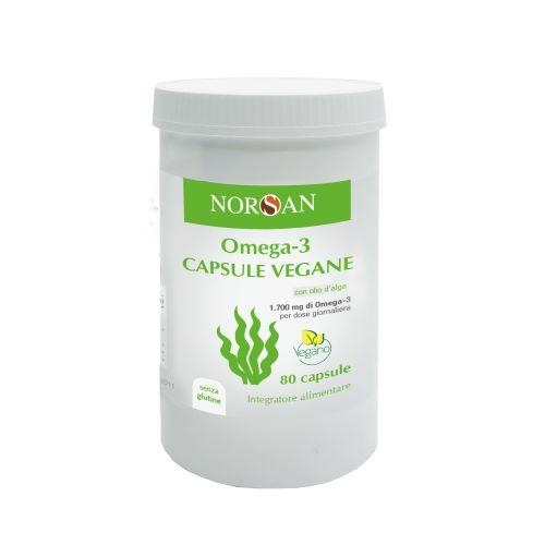 OMEGA 3 VEGANO  DA ALGHE 80 CAPSULE