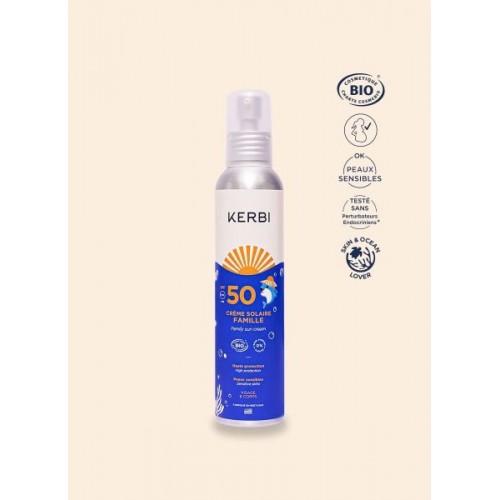 CREMA SOLARE PER TUTTA LA FAMIGLIA 50 - 150ML KERBI